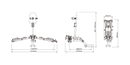 Buzzrack E-Scorpion H1 (Hitch Mounted) 1 Bike Platform Rack (BR-E-SCORPION-1H)