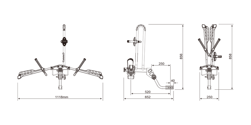 Buzzrack Eazzy H1 (Hitch) 1 Bike Platform Rack - BR-EAZZY-1H