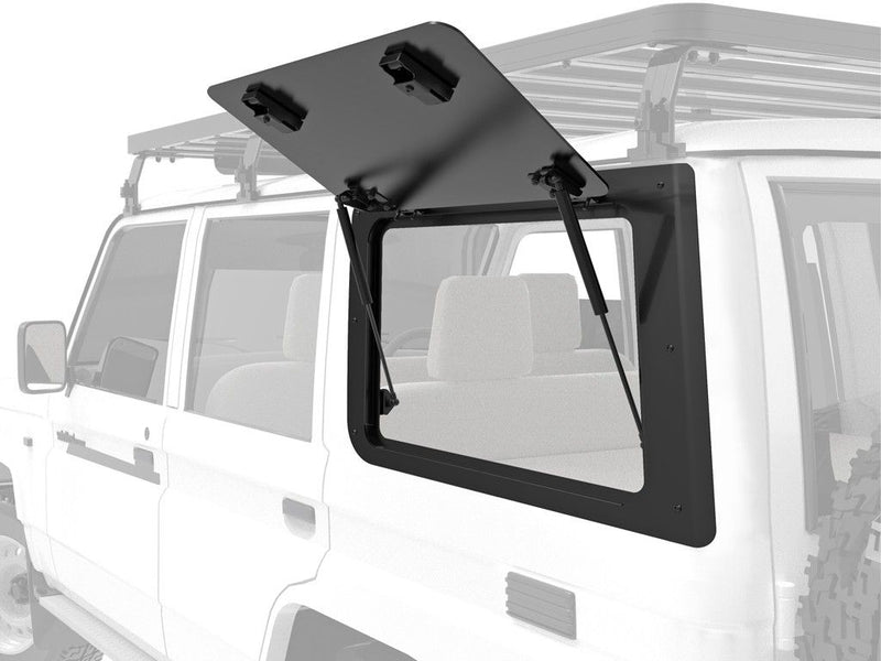 Front Runner Fits Toyota Land Cruiser 76 Gullwing Window / Left Hand Side Aluminium - by Front Runner - GWTL003