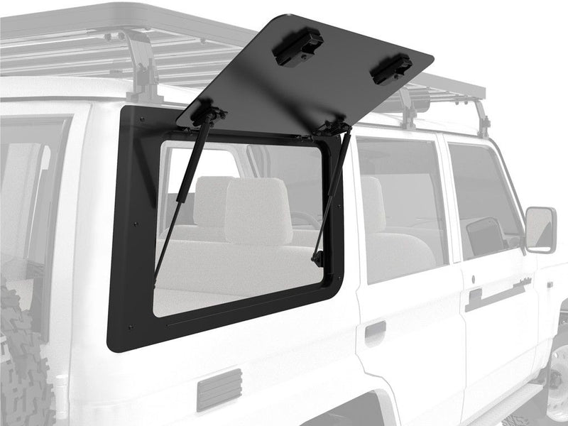 Front Runner Fits Toyota Land Cruiser 76 Gullwing Window / Right Hand Side Aluminium - by Front Runner - GWTL004