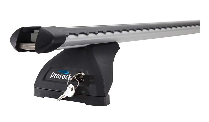 PRORACK HD Aluminium Roof Rack - Pair 1650mm Silver Bars T19