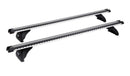 PRORACK HD Aluminium Roof Rack - Pair 1650mm Silver Bars T19