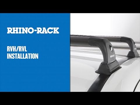 Rhino Rack RVP Black 2 Bar Roof Rack SUZUKI Ignis MF 5dr Hatch 01/17 to 07/19 RVP59