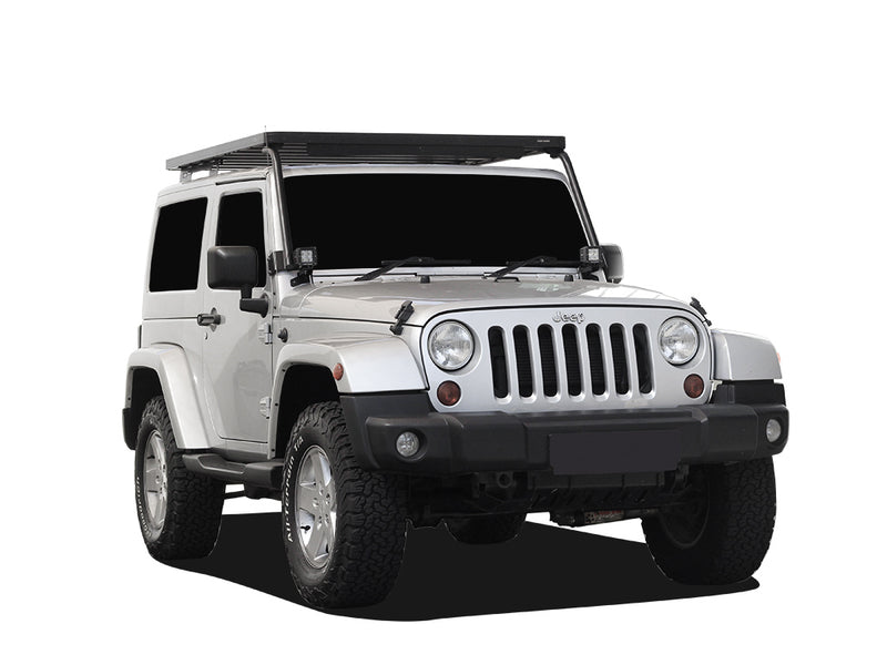 Front Runner Jeep Wrangler JK 2 Door (2007-2018) Extreme Roof Rack Kit - by Front Runner - KRJW001T