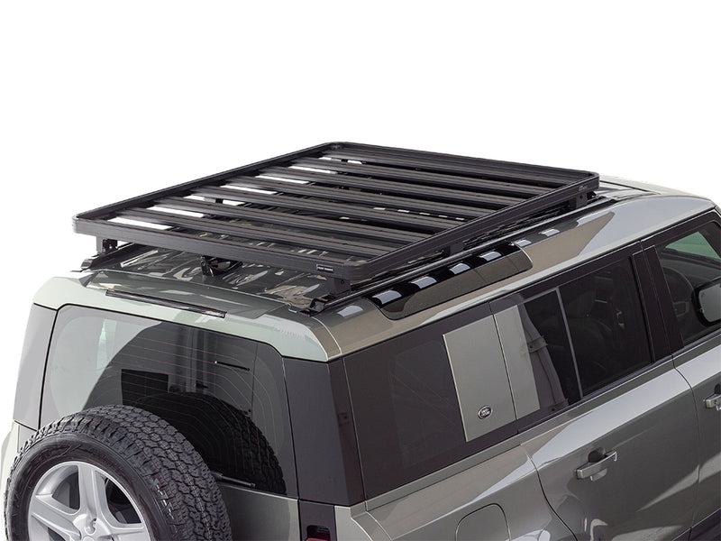 Front Runner Land Rover New Defender 110 w/OEM Tracks Slimline II Roof Rack Kit - by Front Runner - KRLD037T