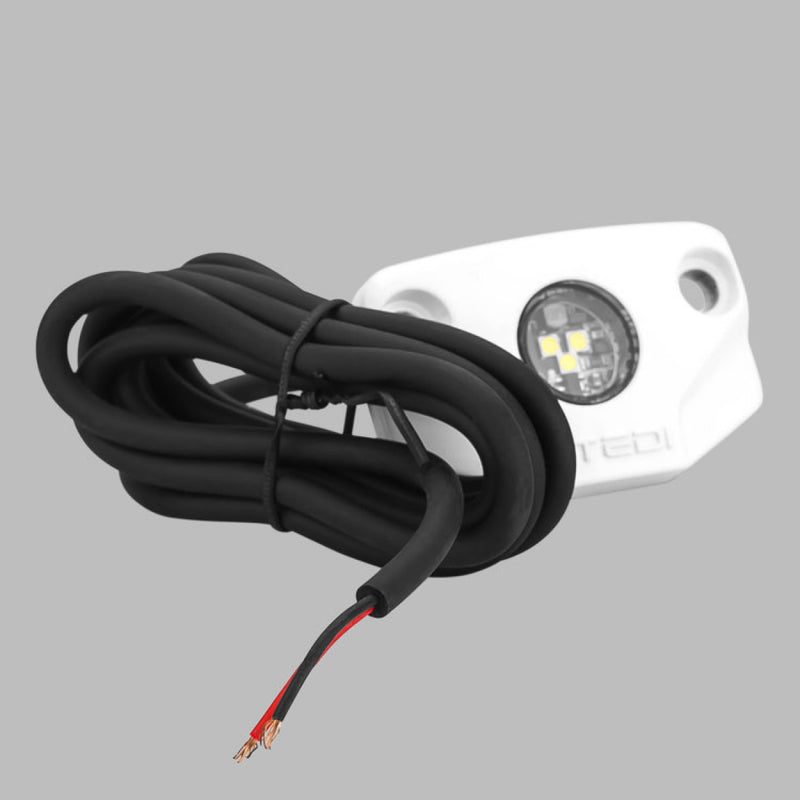 Stedi Surface Single White Marine LED Rock Light, Marine White