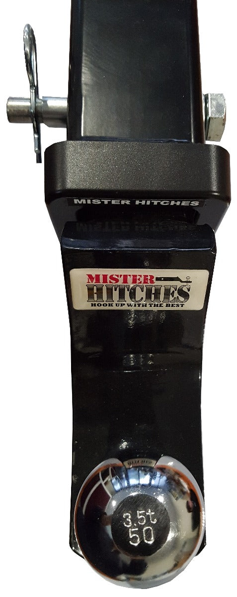 Mister Hitches Anti-rattle Hitch Bolt & Clip Suits Hollow And Solid Shanks MHARBL