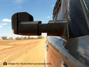 MSA Towing Mirrors Ford Everest-black. 2012-current. Electric, No Indicators TM1800