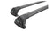 Prorack S Wing Flush Bar Roof Rack - Pair Black S25B