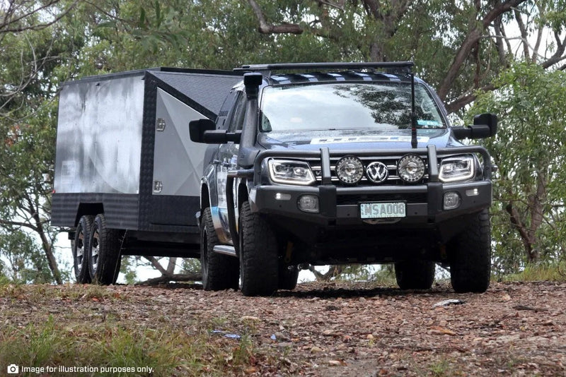 MSA Mitsubishi Triton Towing Mirrors (Black, Electric) 2015 - Current TM1100