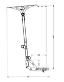 Rola Vertical Bike Rack - 3 Bike Carrier VBR3