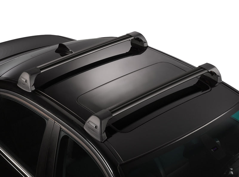 Yakima Flush Bar Black Roof Rack Pair S23YB - 8050232