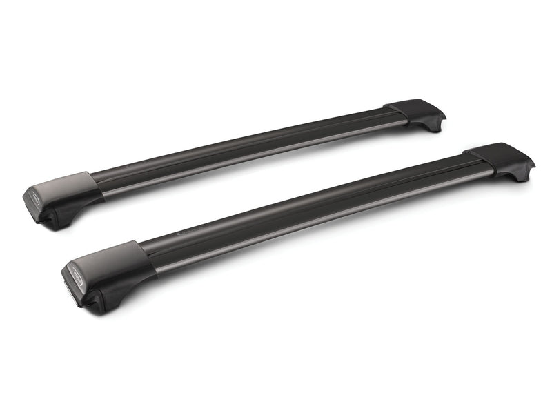 Yakima Rail Bar Black Roof Rack Pair for Raised Rails S42YB - 8050238