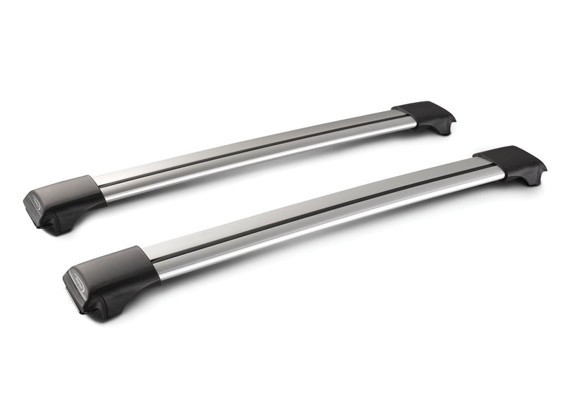 Yakima Rail Bar Silver Roof Rack Pair for Raised Rails S44Y - 8050203